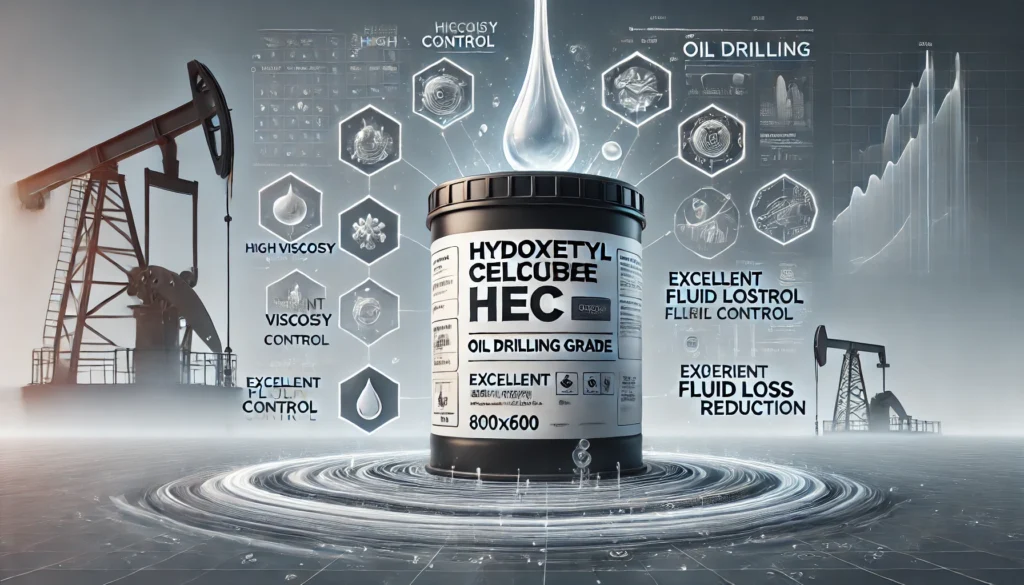 Hydroxyethyl Cellulose (HEC) used in oil drilling