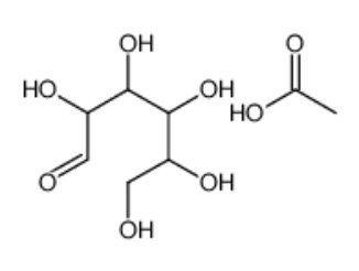 Molecular structure of carboxymethyl cellulose