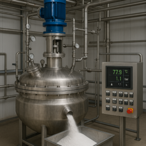 emulsion polymerization reactor for RDP