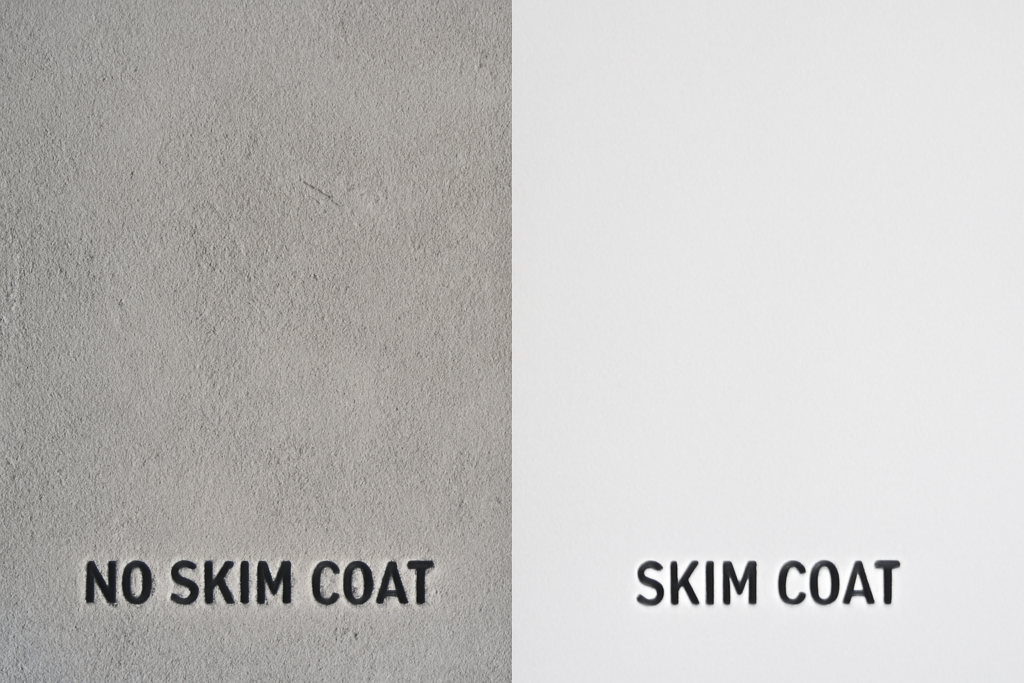 skim coat results comparison