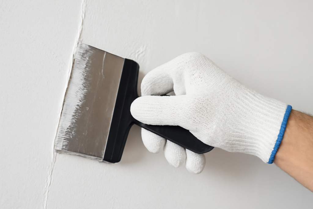 Scrape putty powder