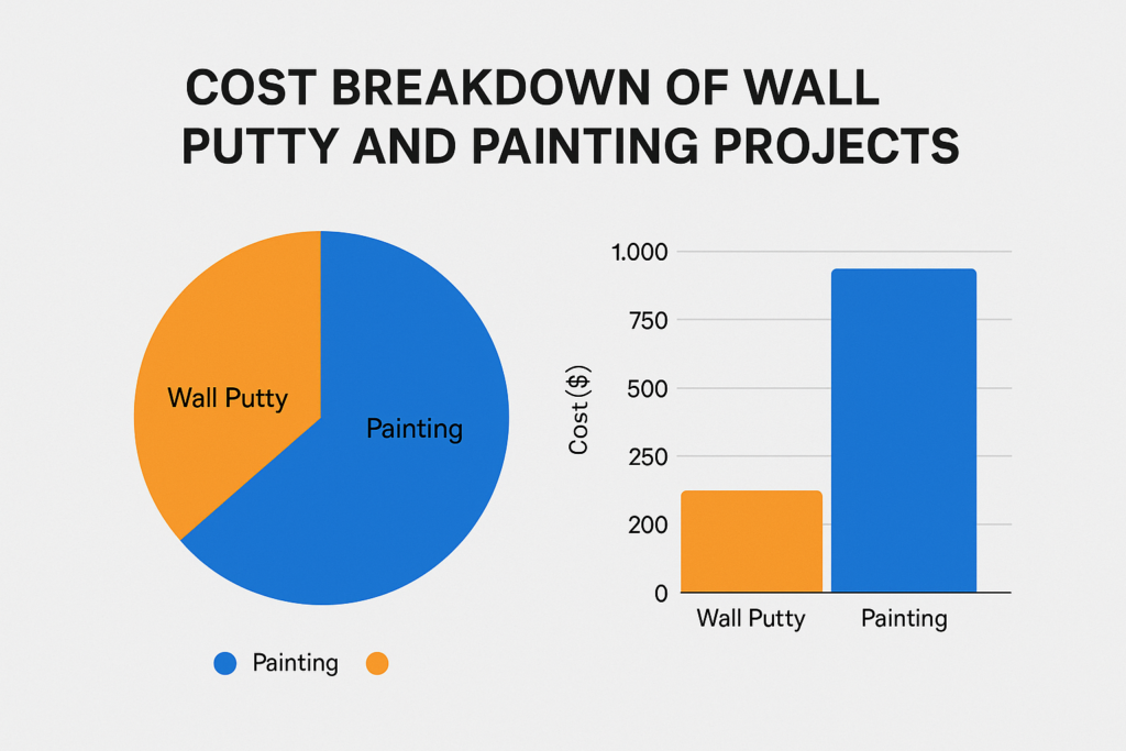 Cost comparison chart for wall materials
