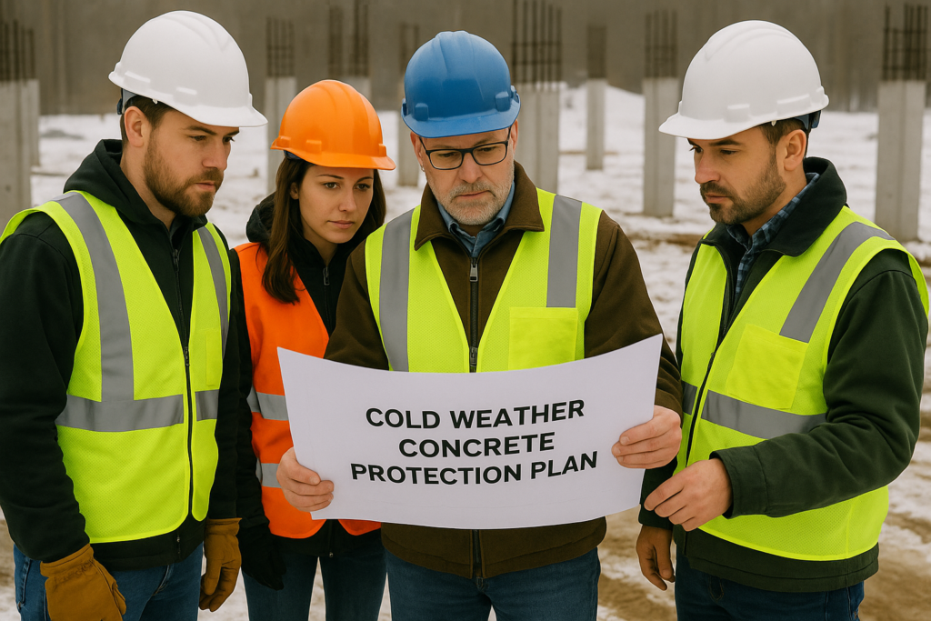 cold weather concrete planning meeting
