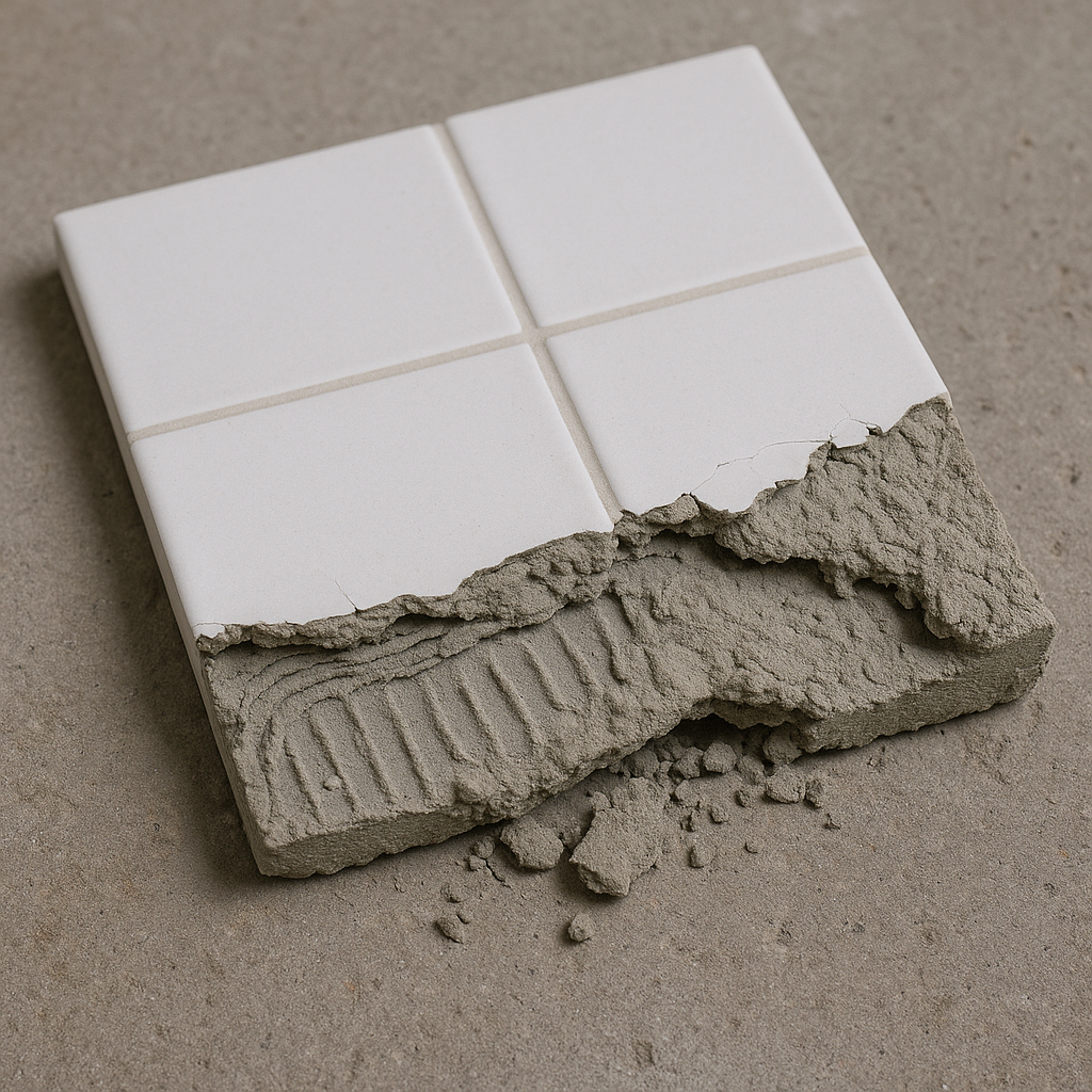 freeze-thaw damage to tile installations