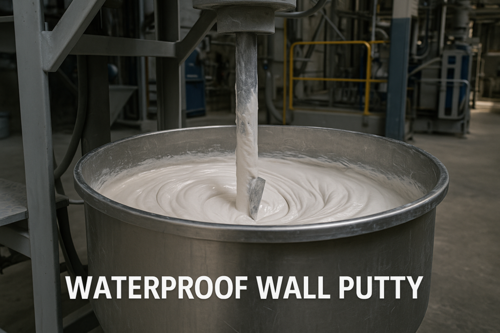 waterproof wall putty manufacturing process