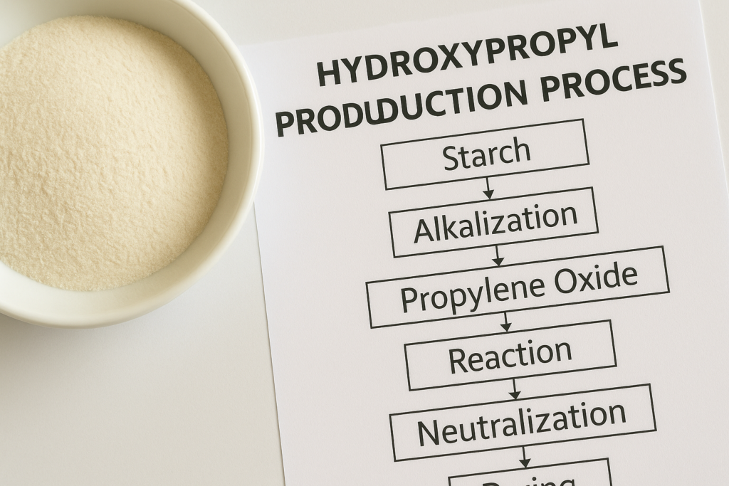 HPS manufacturing process diagram