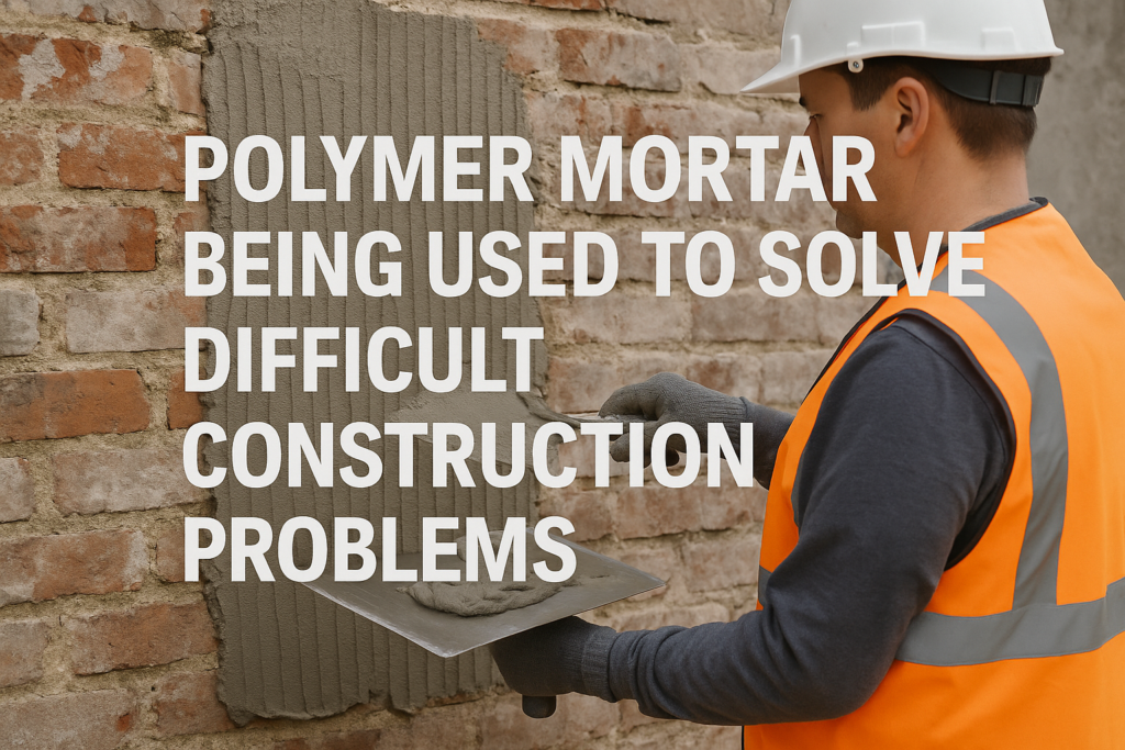 polymer mortar solving construction challenges