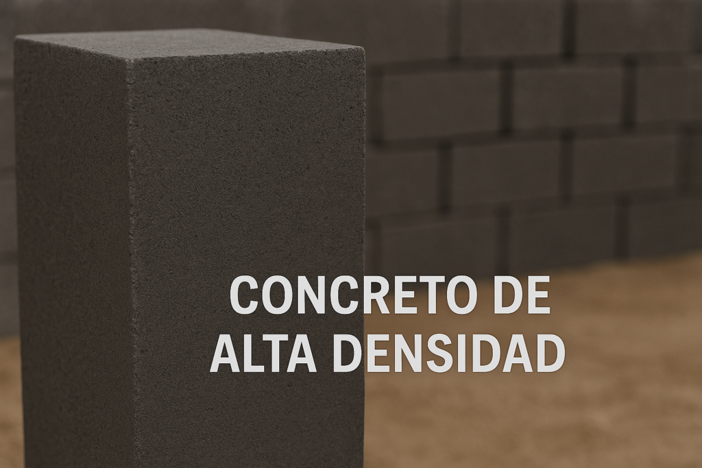 concreto pesado para protección