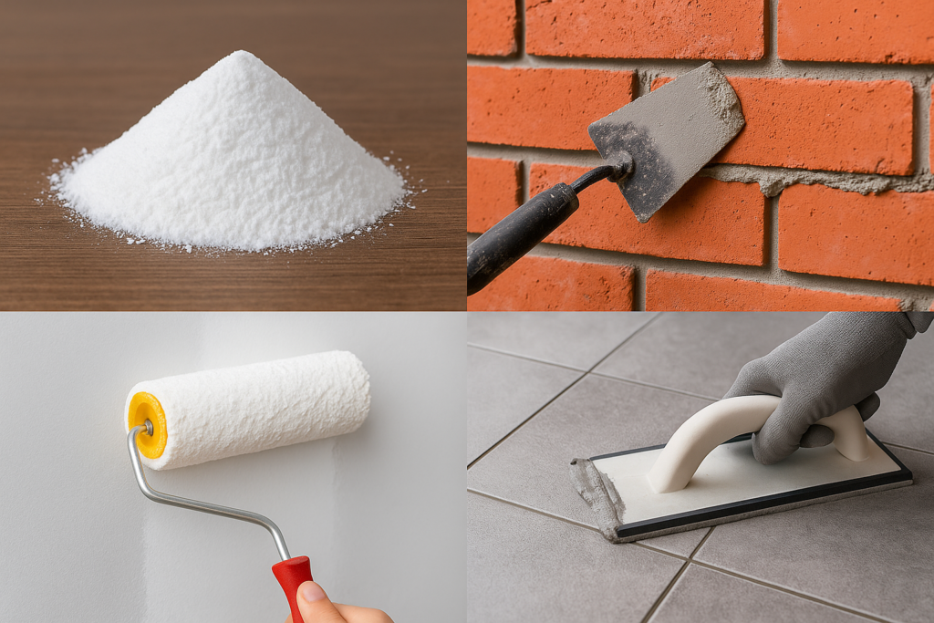 Multiple applications of RDP powder