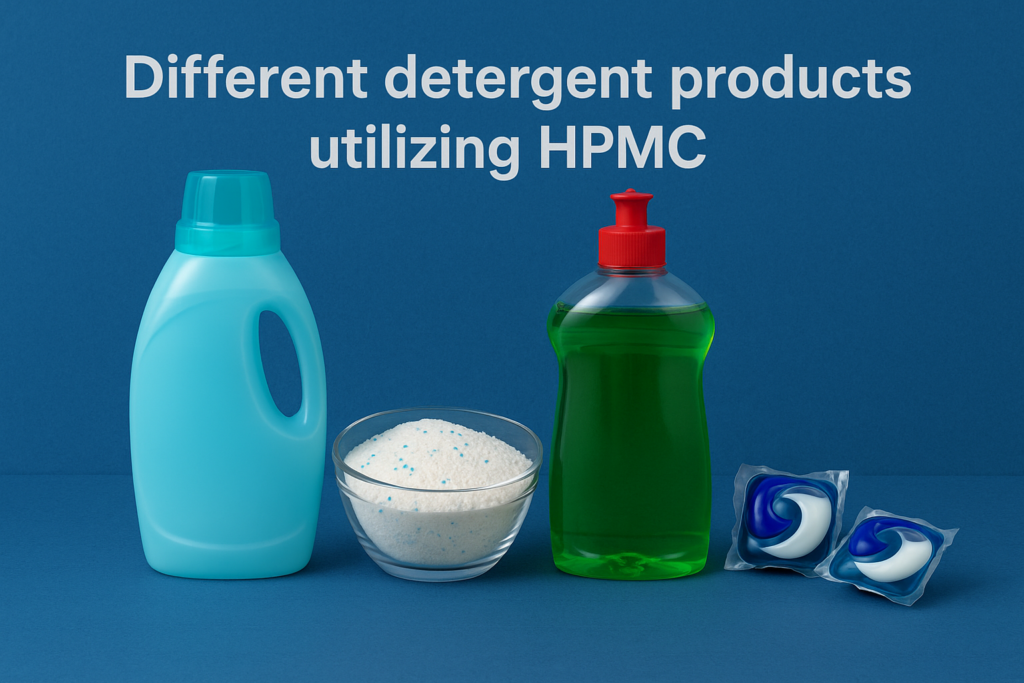 HPMC applications in various detergent products