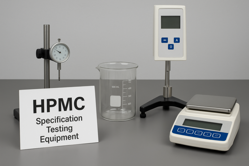 HPMC specification testing equipment