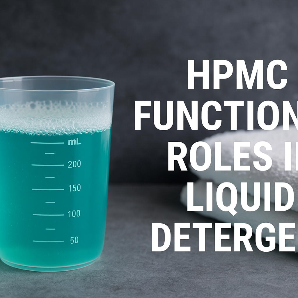 HPMC functional demonstration in liquid detergent