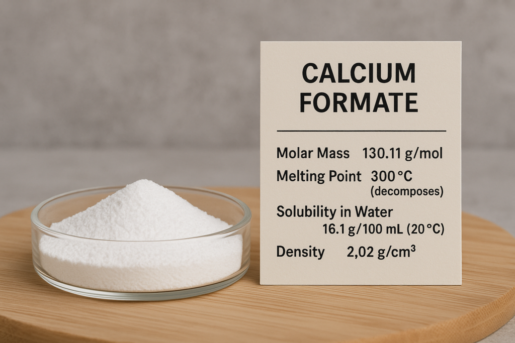 calcium formate properties