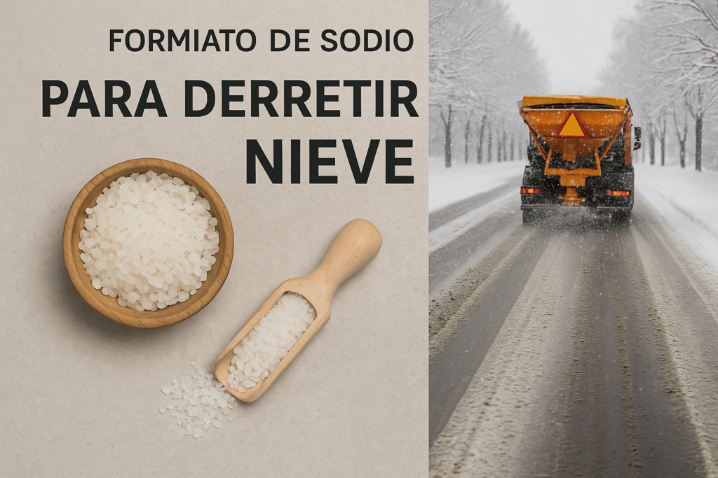 formiato de sodio para derretir nieve