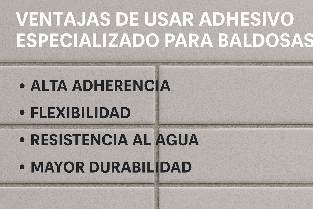 Ventajas de usar adhesivo especializado para baldosas ventajas del adhesivo para azulejos
