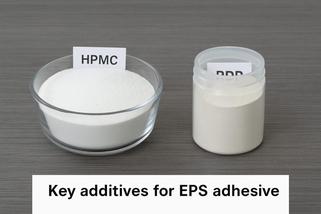 Key additives for EPS adhesive