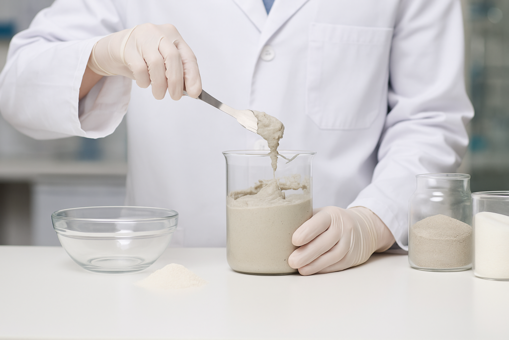 EPS adhesive formulation process