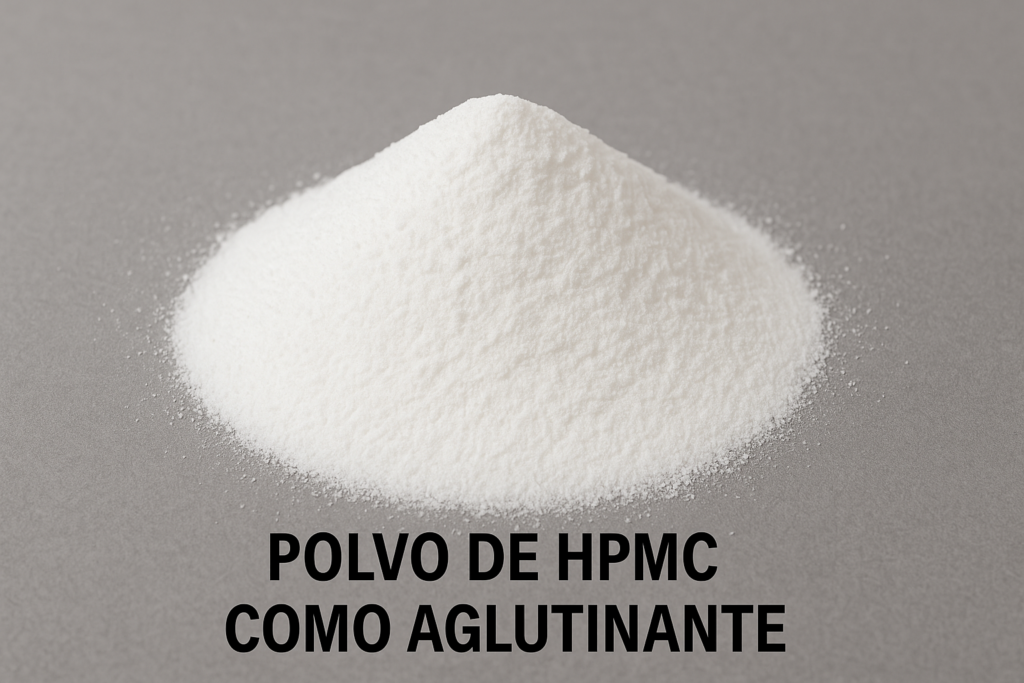 Polvo de HPMC usado como aglutinante