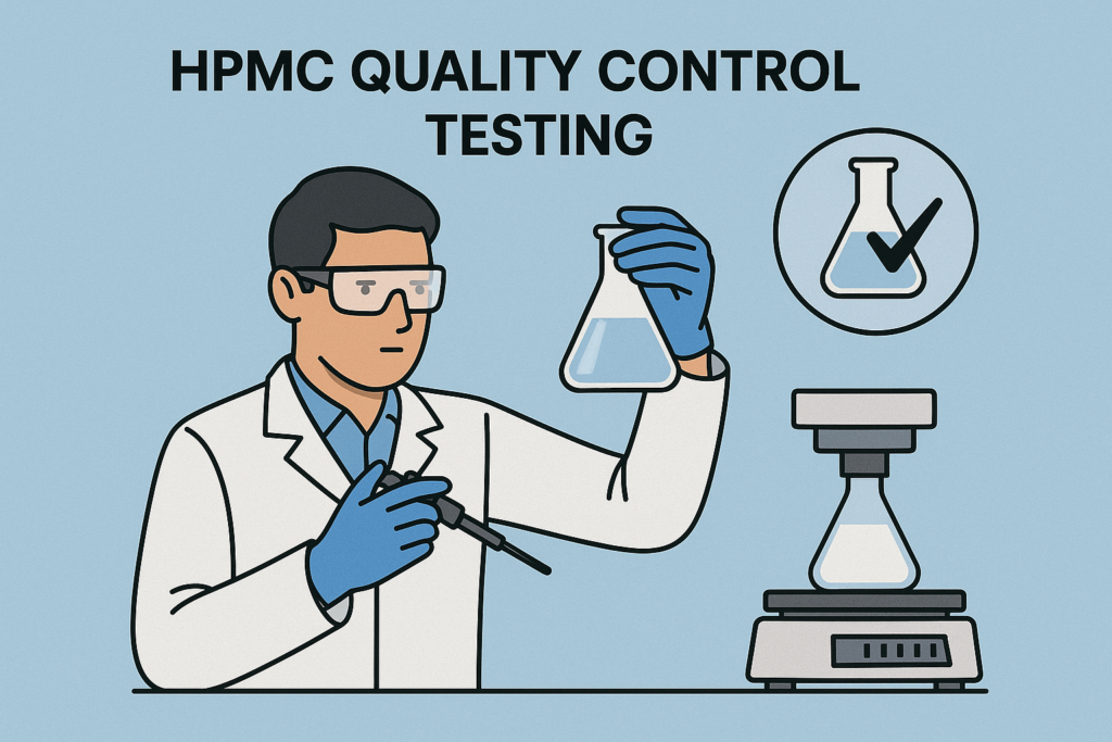 Quality control testing in HPMC production