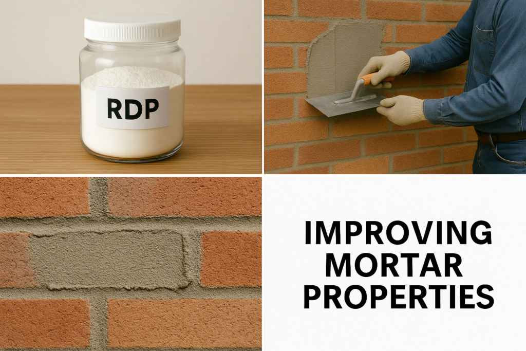 RDP in dry mix mortar