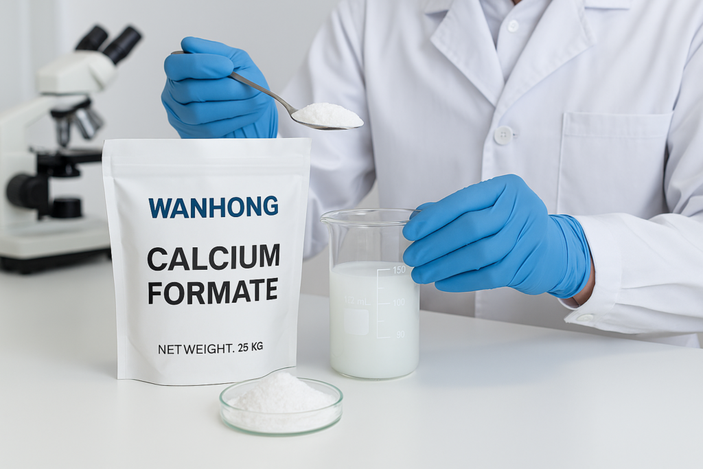 calcium formate quality testing