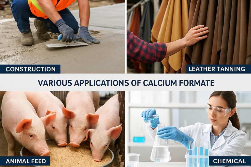 calcium formate multiple applications