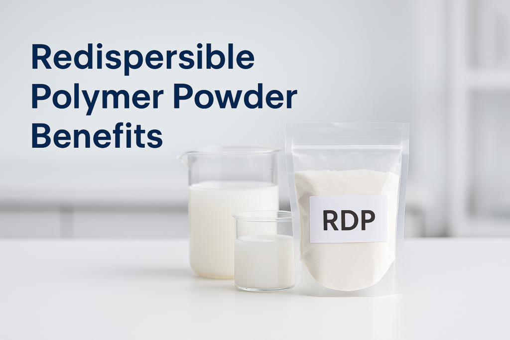 redispersible polymer powder benefits