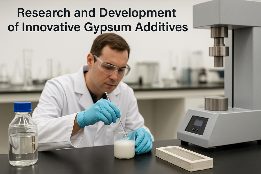 innovative gypsum additives research