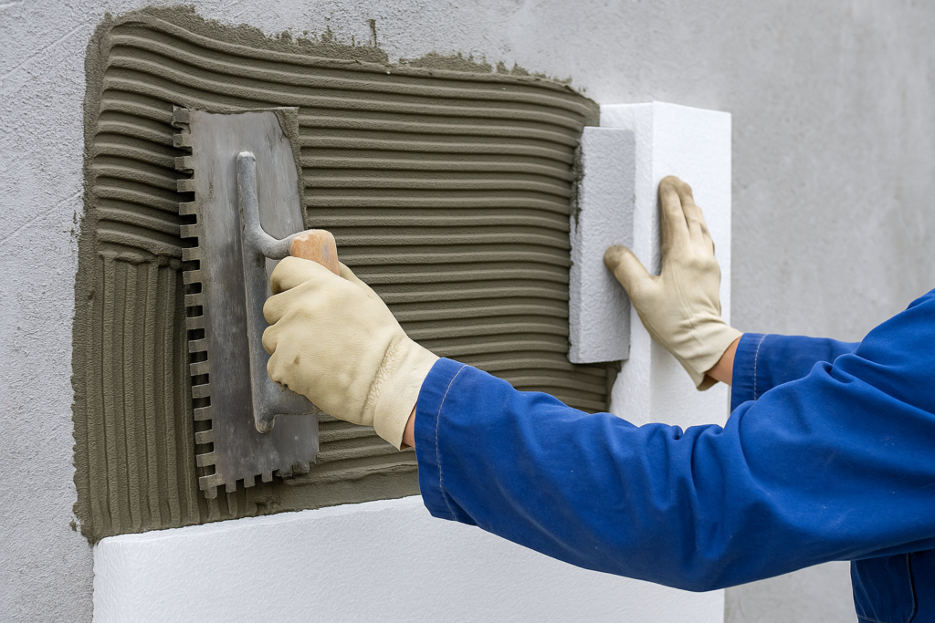 EIFS system with HPMC application