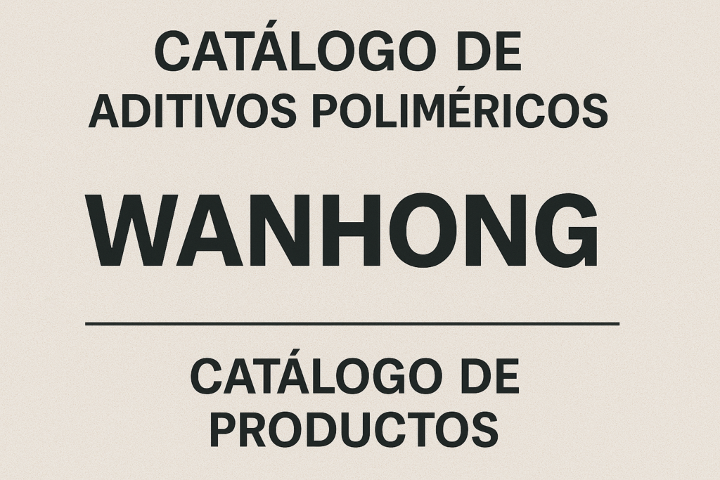catálogo de aditivos poliméricos