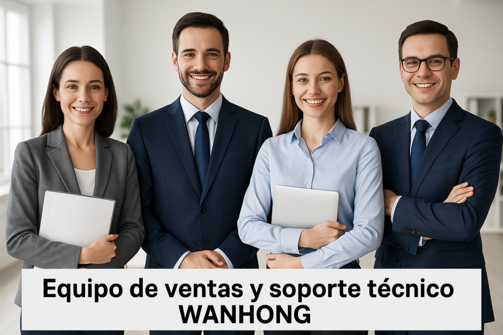 equipo profesional WANHONG