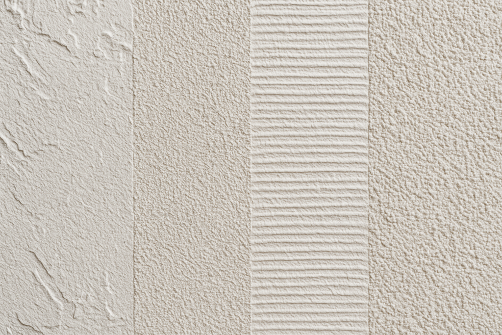 textured wall putty close-up sample