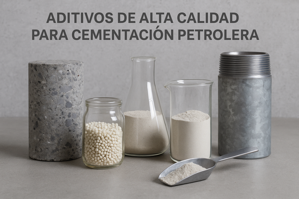 aditivos para cementación de pozos petroleros