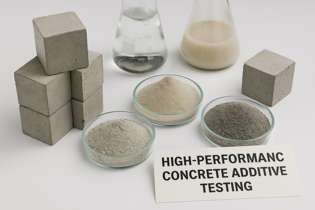 high performance concrete additives