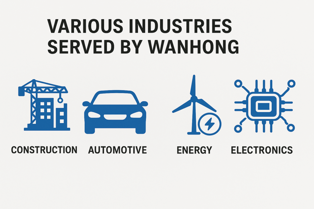 industries served by WANHONG