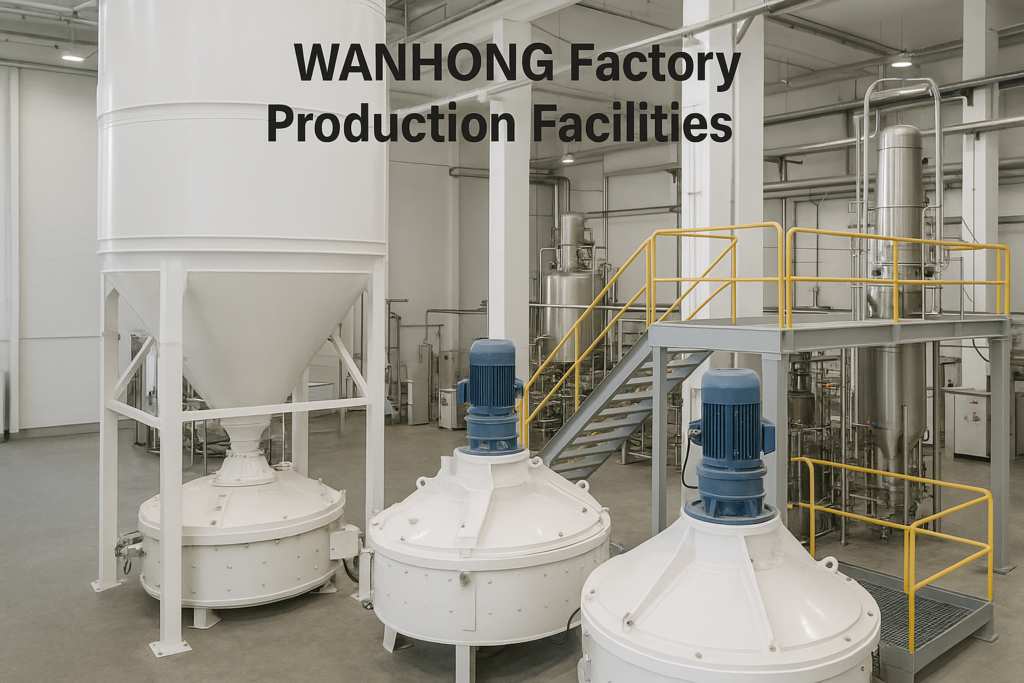 WANHONG factory production facilities