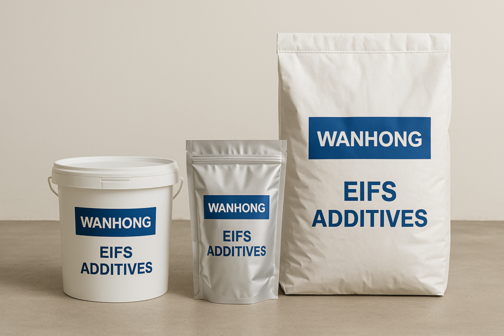 Various packaging options for WANHONG products