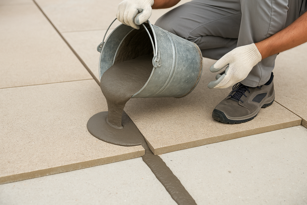 Grouting material