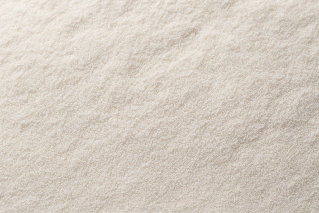 Close-up of our HPMC powder showing consistent particle size HPMC powder close-up showing fine texture