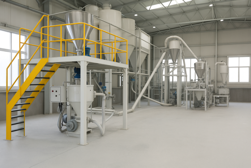 Modern manufacturing facility