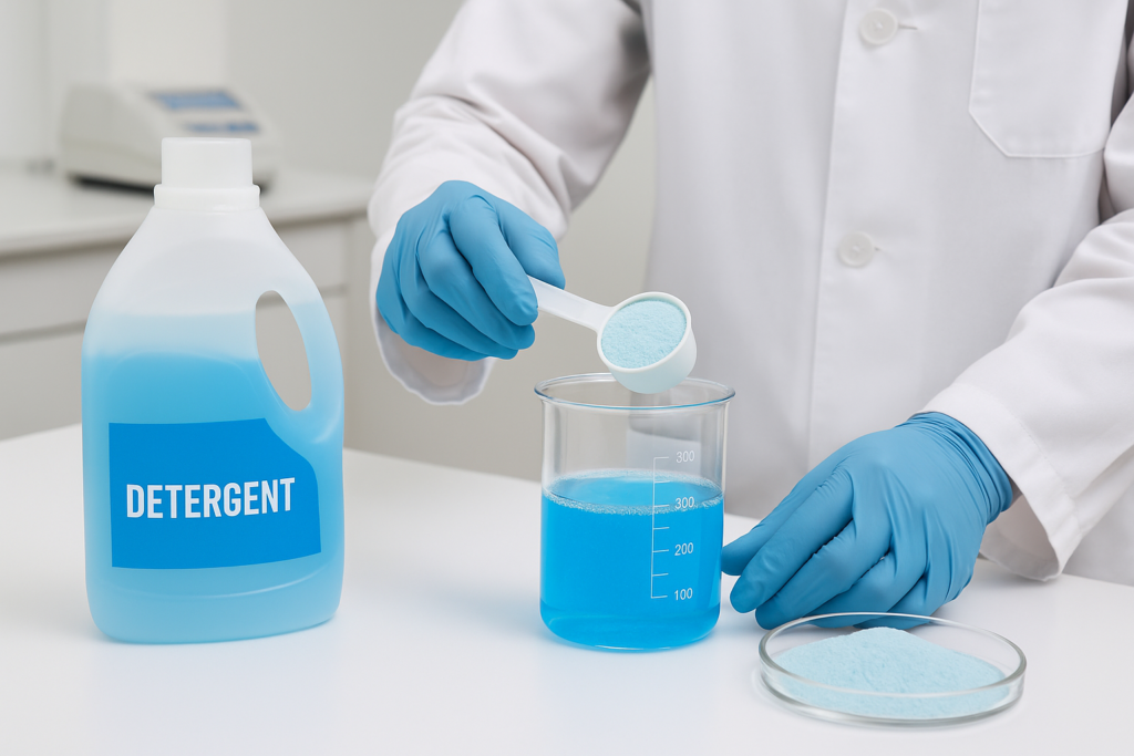 Testing HPMC stability in detergent formulations HPMC performance in laundry detergent testing