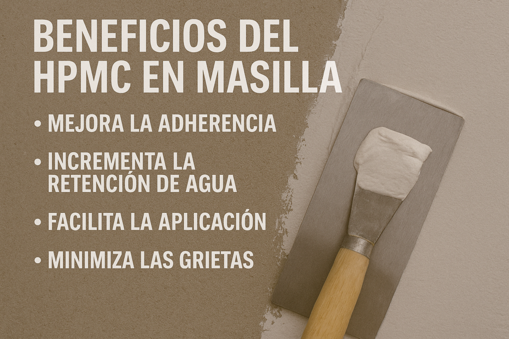 beneficios del HPMC en masilla
