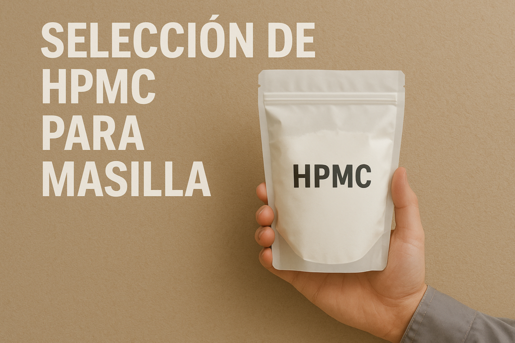 selección de HPMC para masilla