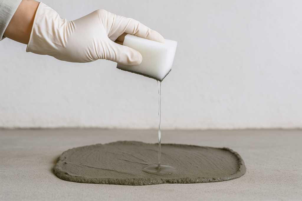 HPMC water retention demonstration