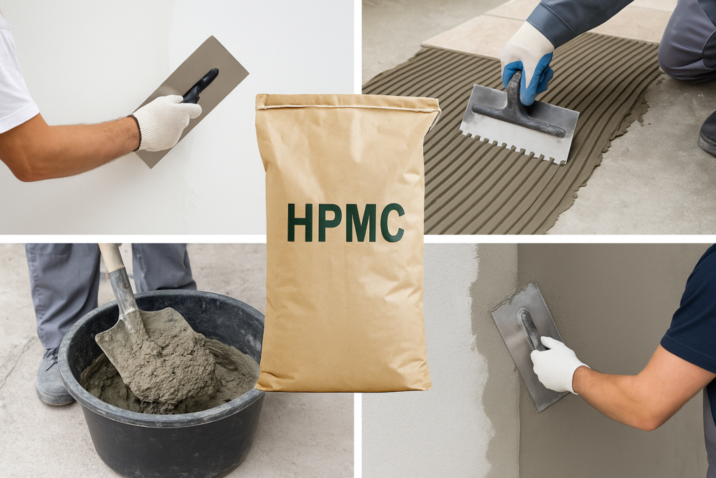 HPMC in various construction applications