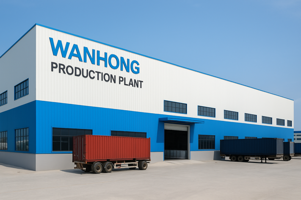 fábrica de producción de WANHONG