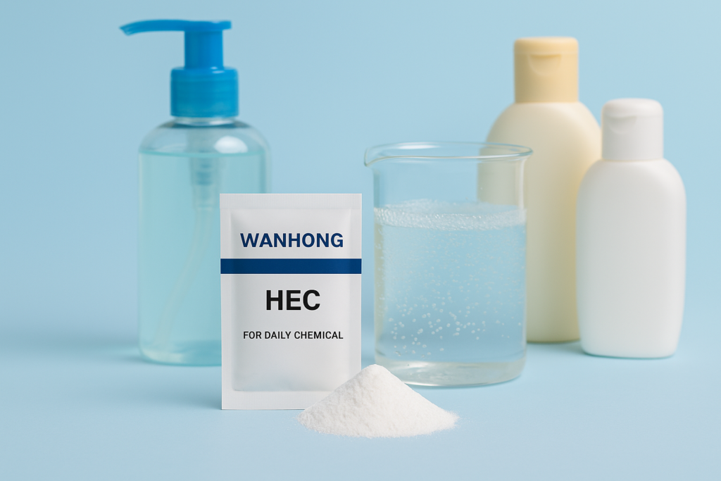 High-quality Wanhong HEC for daily chemical products Wanhong HEC for daily chemical formulations