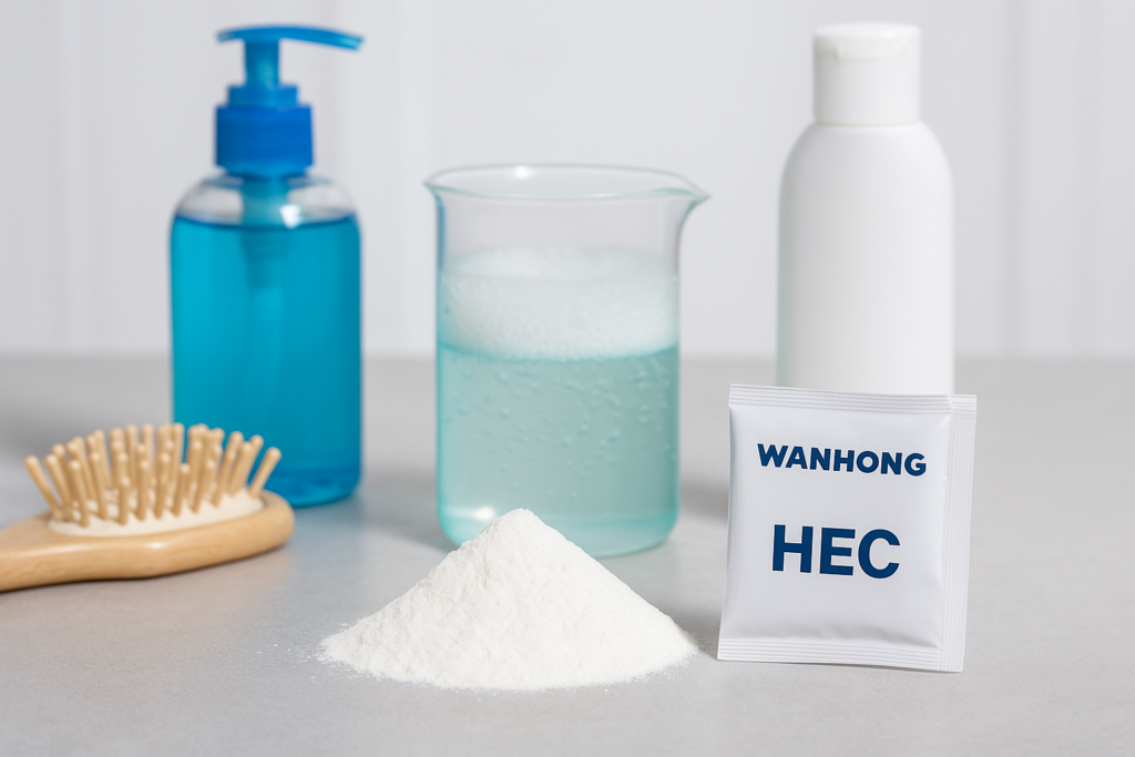 Wanhong HEC applications in hair care HEC for hair care products