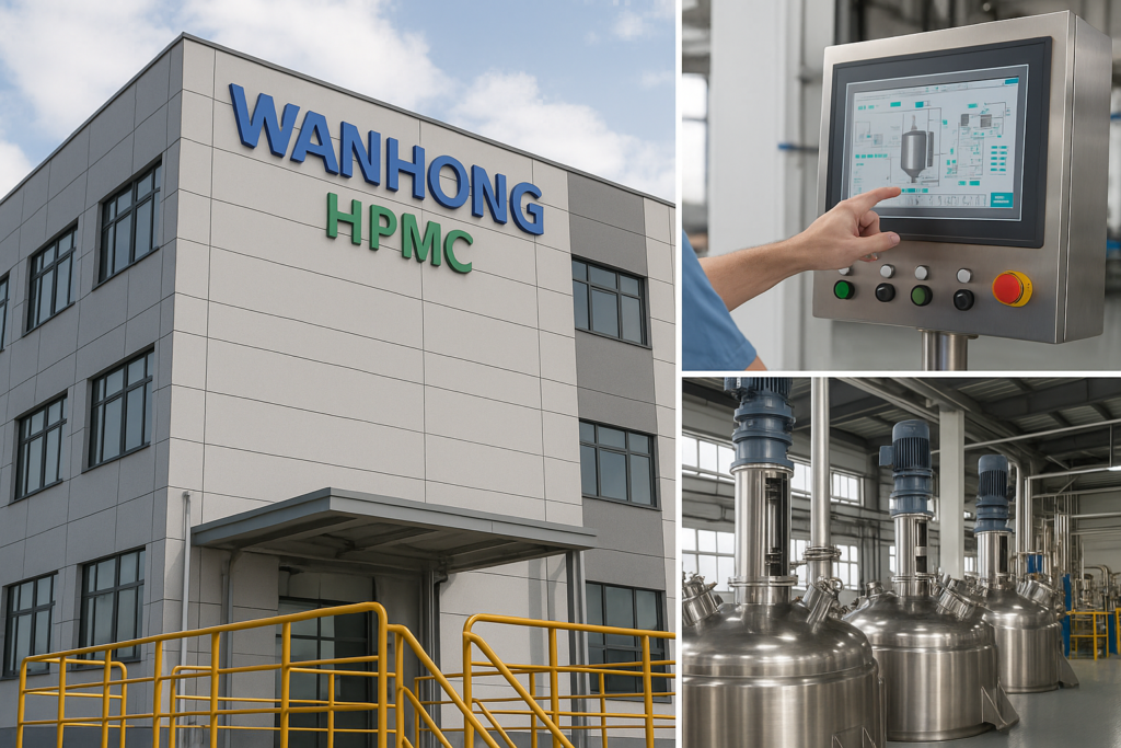WANHONG's state-of-the-art production facility WANHONG factory production facilities