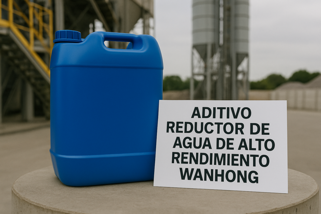 aditivo reductor de agua de alto rendimiento WANHONG